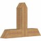Ekena Millwork Portland Timber Gable Bracket, Western Red Cedar, 36"W x 24"H x 5 1/2"D x 5 1/2"F, 16/12 Pitch GBW036X24X0606POR00SWR - alternate 5